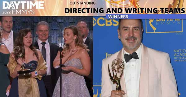 2022 Daytime Emmys: DAYS wins for Writing, GH directors score back-to-back-to-back wins